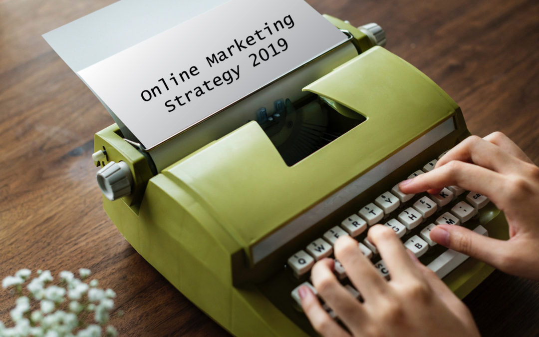 Online Marketing 2019 - Typewriter